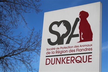logo de la spa de dunkerque  / Nord - Haut de France
